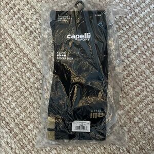 Capelli Sport Black Cube Soccer Socks